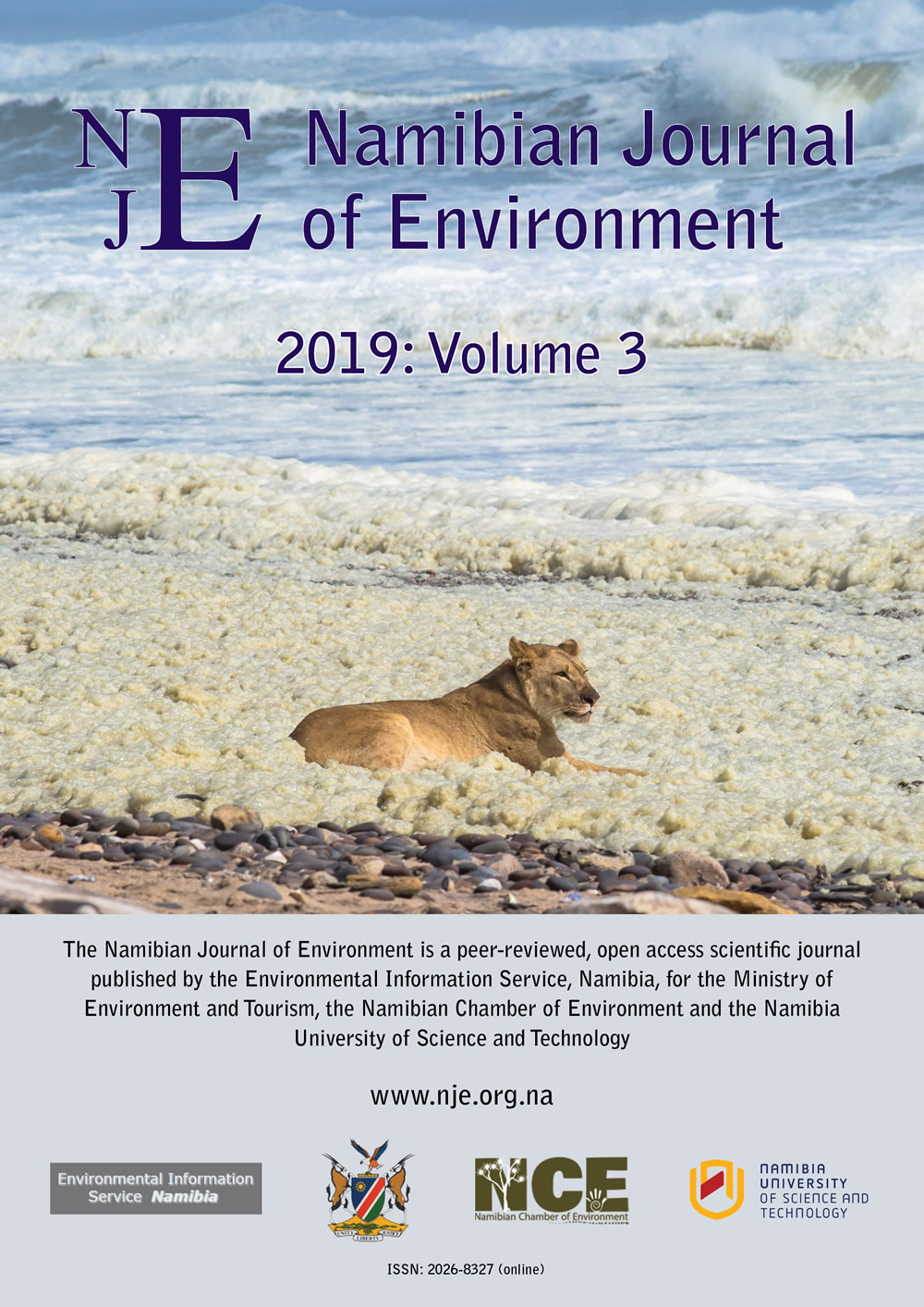 Cover of Namibian Journal of Environment 2019 Volume 3