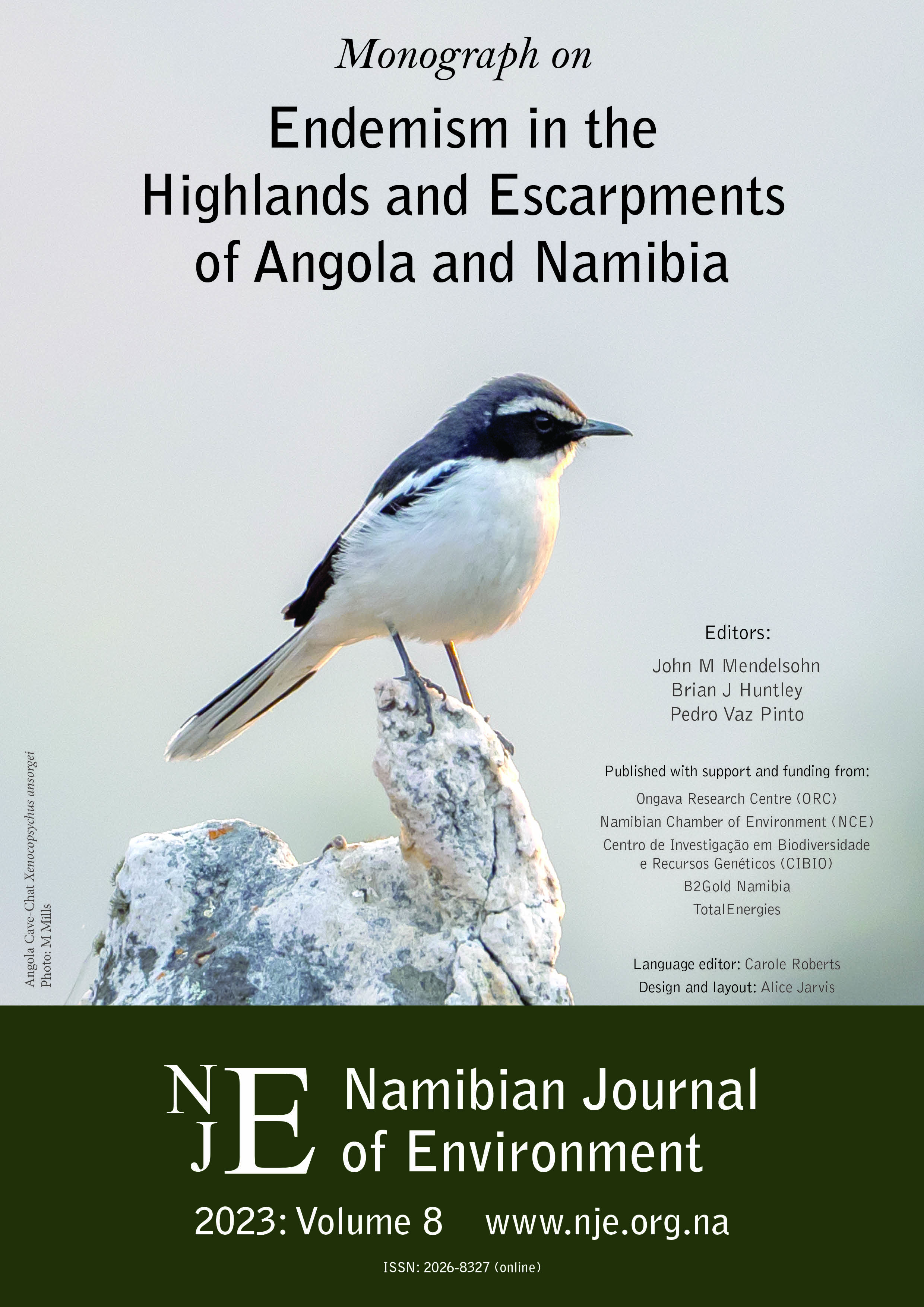Monograph on endemism in the highlands and escarpments of Angola and Namibia