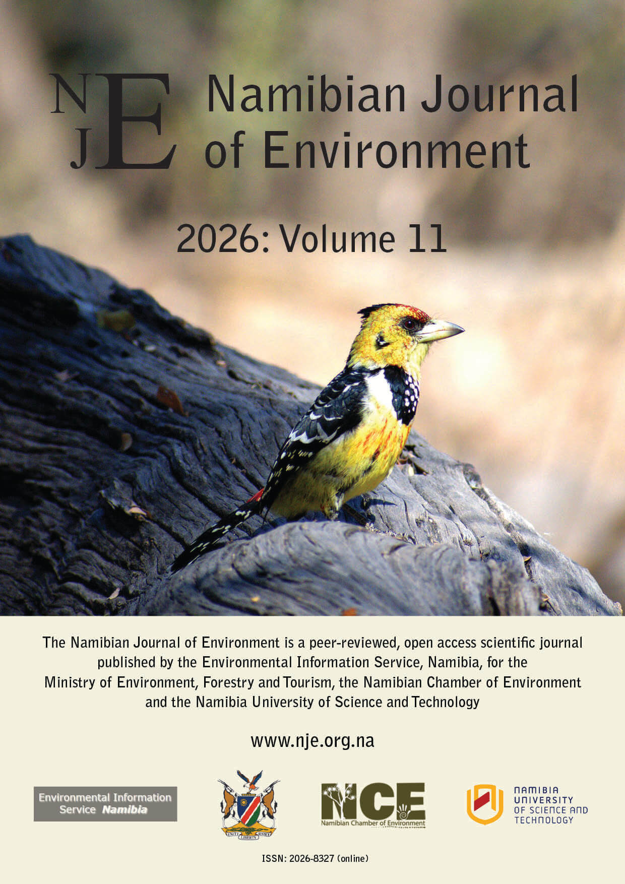 					View Vol. 11 (2026): Namibian Journal of Environment
				